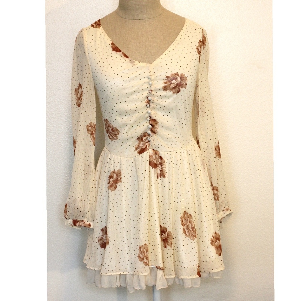🌺Snidel Floral Long Sleeve Dress🌺 - Picture 2 of 8